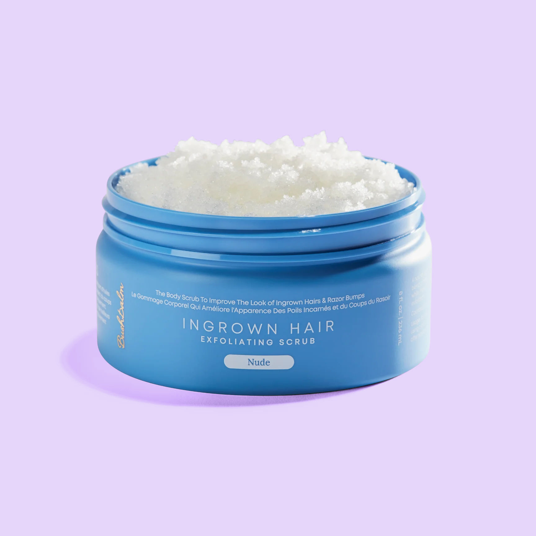 Nude BushBalm Ingrown Hair Exfoliating Scrub