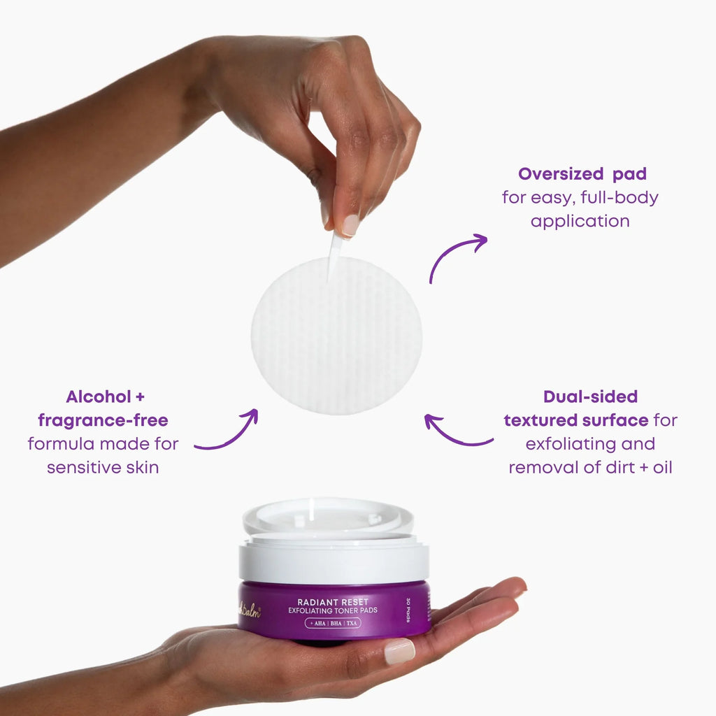 BushBalm Exfoliating Toner Pads